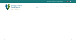Desktop Screenshot of painfreefootcare.com